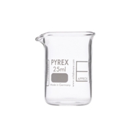 Pyrex Glass Beaker Squat Form 25mlP10