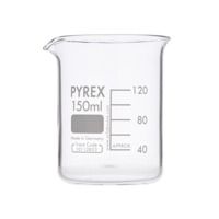 Pyrex Glass Beaker Squat Form 150mlP10