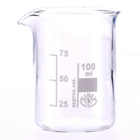 Simax Glass Beaker Squat Form 100ml P10