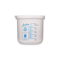 Azlon Grad Beaker 50x5ml Pk10 Azlon Grad Beaker 50x5ml Pk10