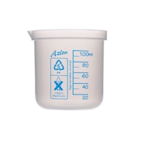 Azlon Grad Beaker 100x10ml P10 Azlon Grad Beaker 100x10ml P10