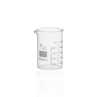 Beaker Low Formspout Boroglass Grad100ml