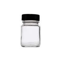 Clear Glass Jar with Screw Cap 15ml P10