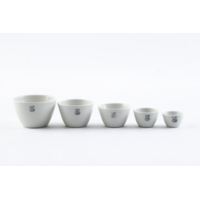 Porcelain Crucible Without Lid 21mmP5 Porcelain Crucible Without Lid 21mmP5