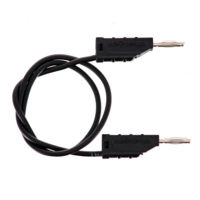 2mm Stackable Lead (30cm Long) - Black 2mm Stackable Lead (30cm Long) - Black