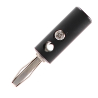 4mm Banana Plug - Black 4mm Banana Plug - Black