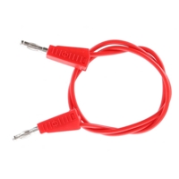 4mm Stackable Plug Lead 500mm - Red