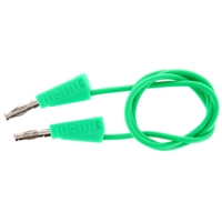 4mm Stackable Plug Lead 500mm - Green