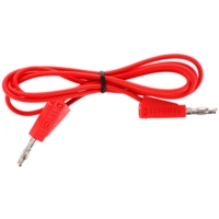 4mm Stackable Plug Lead 1000mm - Red 4mm Stackable Plug Lead 1000mm - Red