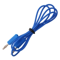 4mm Stackable Plug Lead 1000mm - Blue 4mm Stackable Plug Lead 1000mm - Blue