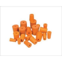 Stoppers Rubber One Hole Bottom Dia 40mm Stoppers Rubber One Hole Bottom Dia 40mm