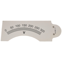 Interscale Dial 0-300v Ac Voltage Interscale Dial 0-300v Ac Voltage