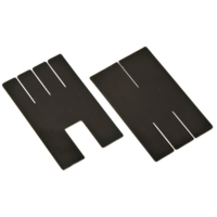 Spare Pair Of Plastic Slit Plates Spare Pair Of Plastic Slit Plates