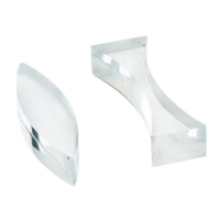 Biconcave And Biconvex Acrylic Blocks Biconcave And Biconvex Acrylic Blocks