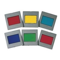 Set Of 6 Colour Filters Mounted 50x50mm Set Of 6 Colour Filters Mounted 50x50mm
