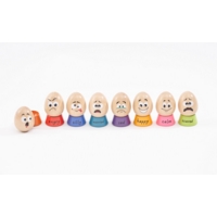 Wooden Emotion Eggs FSC