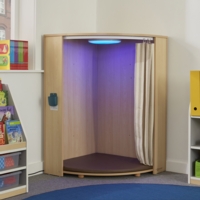 LED Corner Cabinet