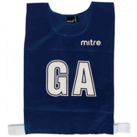 Mitre Netball Bib Navy Upto 38inch Mitre Netball Bib Navy Upto 38inch