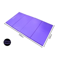 Foldable Double Mat 2.44x1.22mx50mm Pur