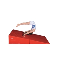 Beemat Folding Gym Incline Wedge Red