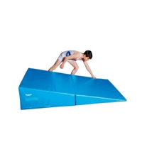 Beemat Folding Gym Incline Wedge Blue Beemat Folding Gym Incline Wedge Blue