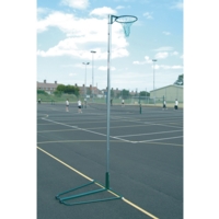 Harrod Wheel Away Netball Posts Green