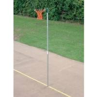 Harrod Netball Posts Fixed Sockets Green Harrod Netball Posts Fixed Sockets Green