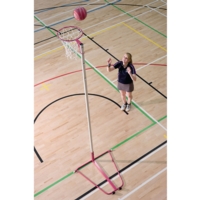 Harrod Wheel Away Netball Posts Pink Harrod Wheel Away Netball Posts Pink