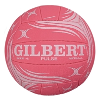 Gilbert Pulse Netball Pink Sz 4