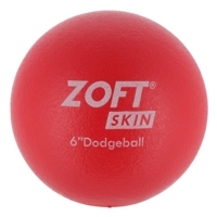 Zoftskin Dodgeball Size 6 Red