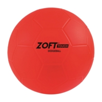 Zoft Touch Dodgeball - Red - 6in