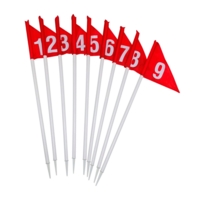 Mini Target Golf Flag Set-1-9 -80cm Mini Target Golf Flag Set-1-9 -80cm