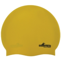 Swimtech Silicone Swim Cap - Yellow Swimtech Silicone Swim Cap - Yellow