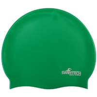 Swimtech Silicone Swim Cap - Green Swimtech Silicone Swim Cap - Green