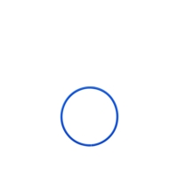 Hula Hoop - 460mm - Blue Hula Hoop - 460mm - Blue