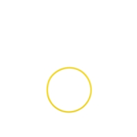 Hula Hoop - 460mm - Yellow Hula Hoop - 460mm - Yellow