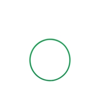Hula Hoop - 610mm - Green Hula Hoop - 610mm - Green