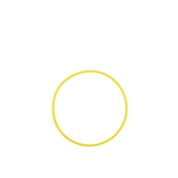 Hula Hoop - 610mm - Yellow Hula Hoop - 610mm - Yellow