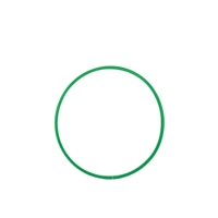 Hula Hoop - 760mm - Green Hula Hoop - 760mm - Green