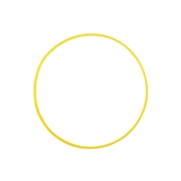 Hula Hoop - 910mm - Yellow Hula Hoop - 910mm - Yellow