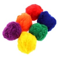 Coloured Fluff Ball Coloured Fluff Ball