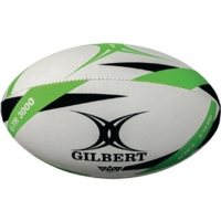 Gilbert G-TR3000 Rugby Ball -WHTGRN-4