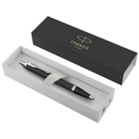 Parker IM Classic Ballpoint Chrome Trim Pen Gift Boxed