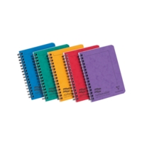 A6 Europa Notemaker Assorted Colour Notebook Pack of 10