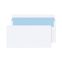 DL White Plain 90gsm Self Seal Envelopes Box of 1.000