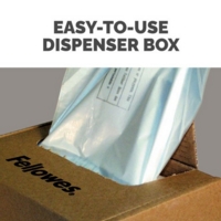 Fellowes 53L-75L Shredder Bags Box of 50