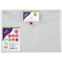 Snopake Polyfile ID Wallet A4 Transparent Pack of 5