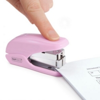 Rapesco X5 Mini Less Effort 20 Sheet Stapler Pink
