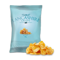 Lancashire Crisps, 40g, Box 24 Sea Salt