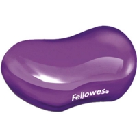 Fellowes Crystal Gel Wrist Rest, Purple
